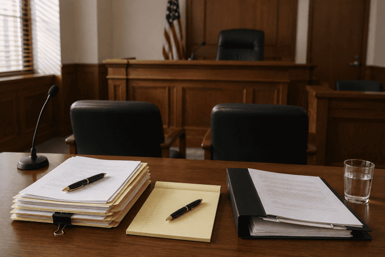Courtroom Hearing