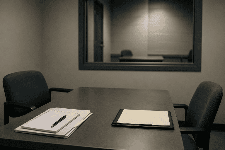Interrogation room